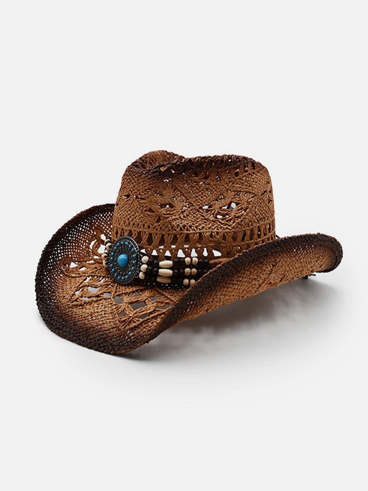 Woven Western Cowboy Hat Eleven Oasis