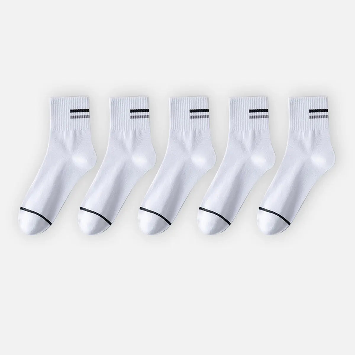 Men's All-Season Crew Socks 5-Pack Eleven Oasis