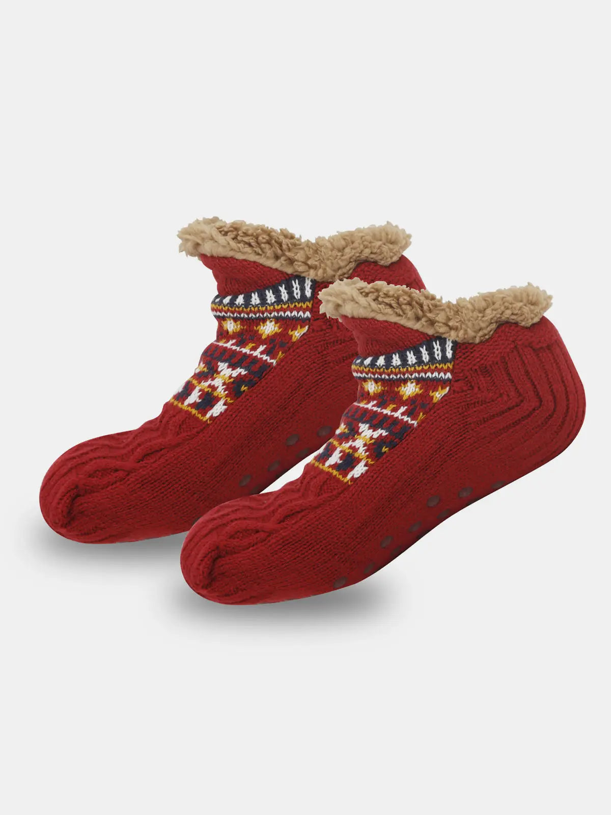 Cable Knit Indoor Slipper Socks Eleven Oasis
