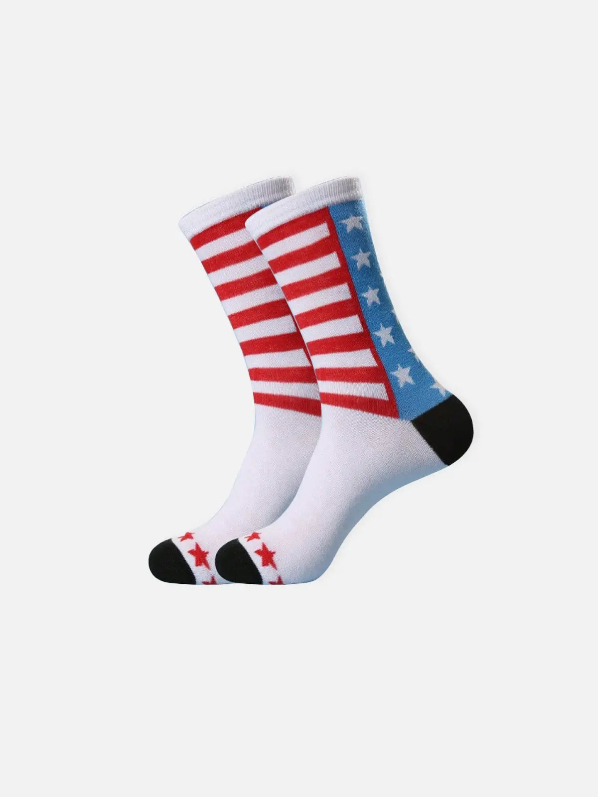 Men's American Flag Pattern Crew Socks Eleven Oasis