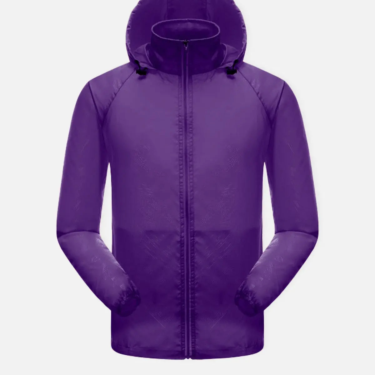 Men's Slim Fit Packable Hooded Outdoor Jacket Eleven Oasis