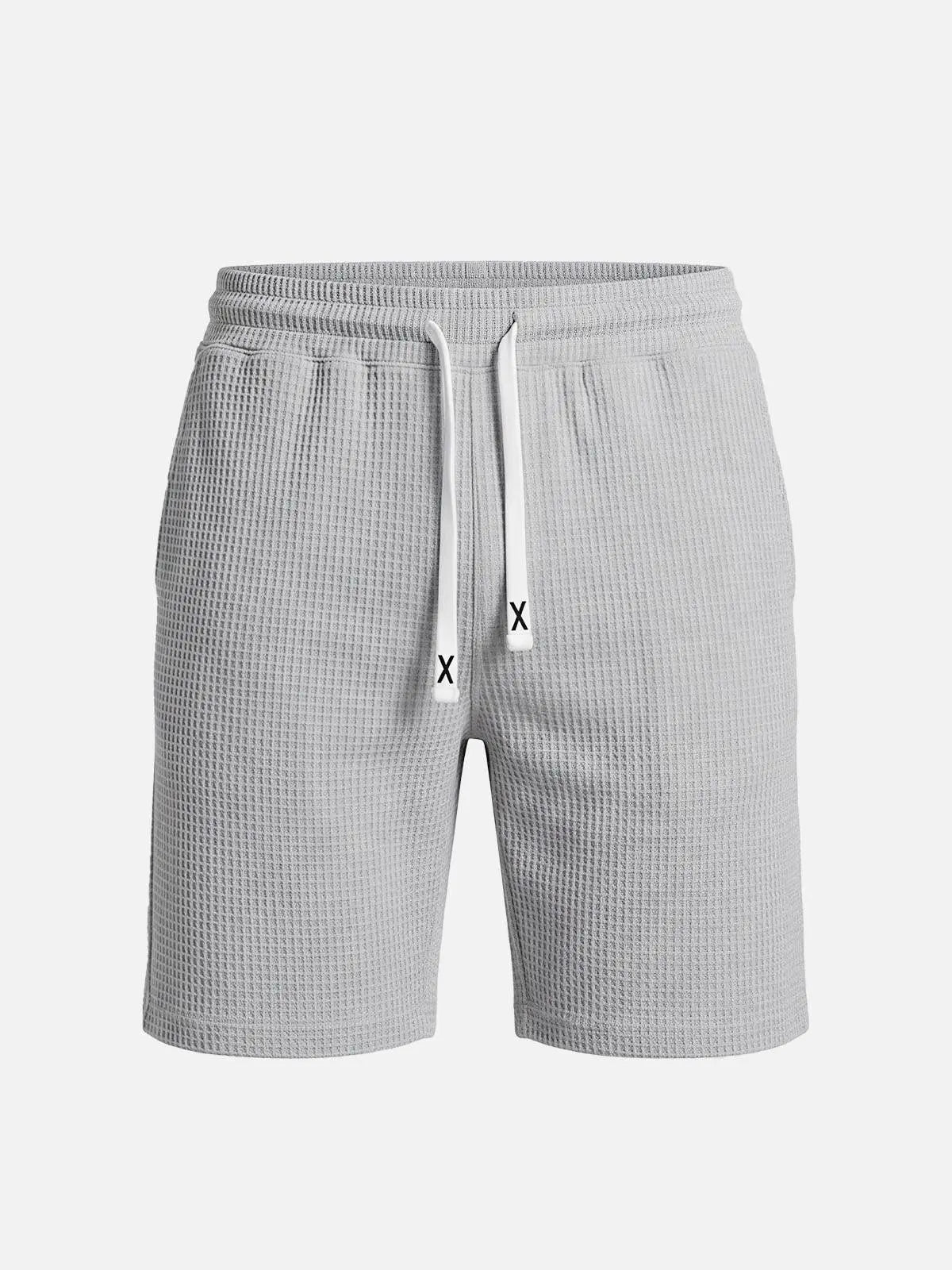 Men's Waffle Knit Drawstring Shorts Eleven Oasis