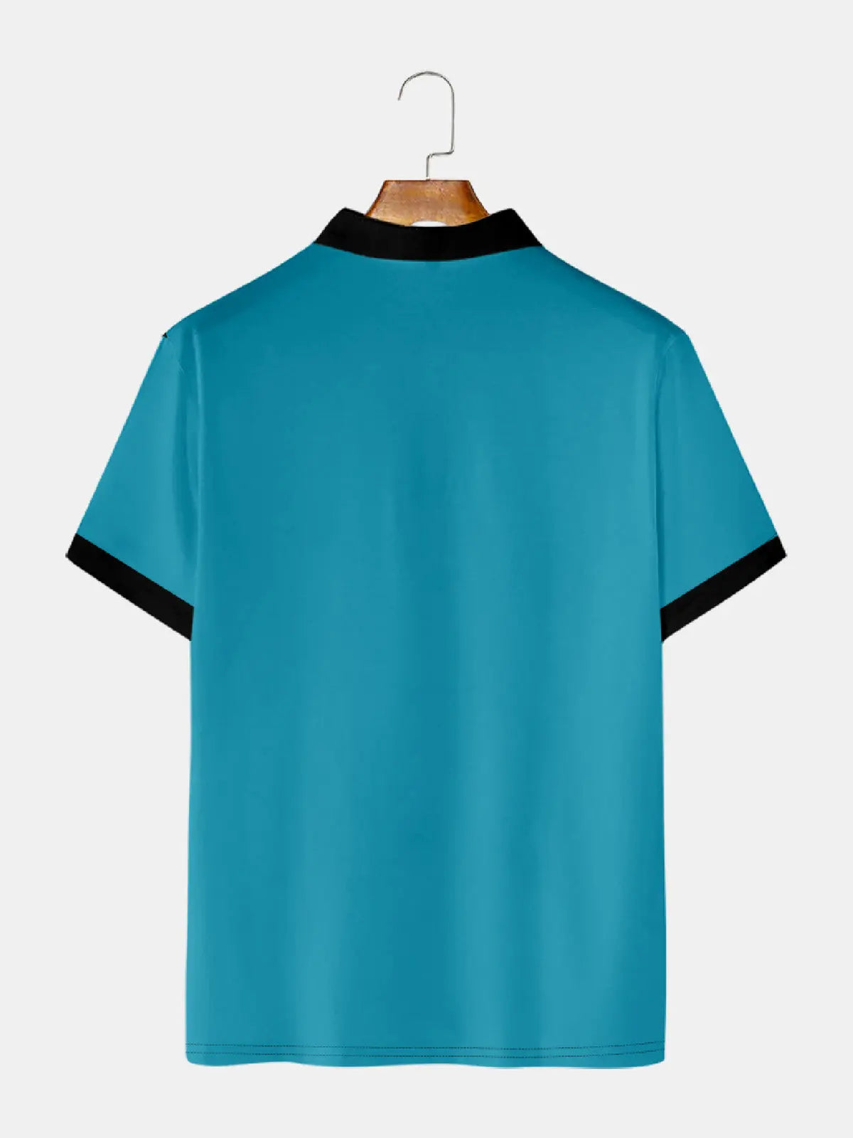 Men's Classic Customizable Bowling Style Short Sleeve Polo Shirt Eleven Oasis