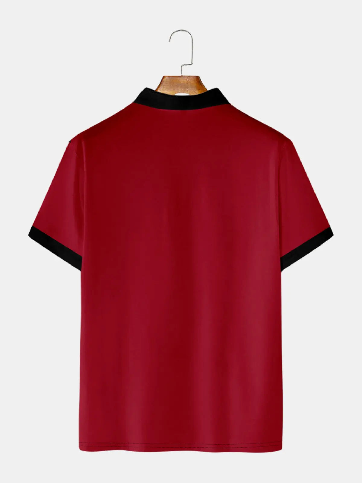 Men's Classic Customizable Bowling Style Short Sleeve Polo Shirt Eleven Oasis