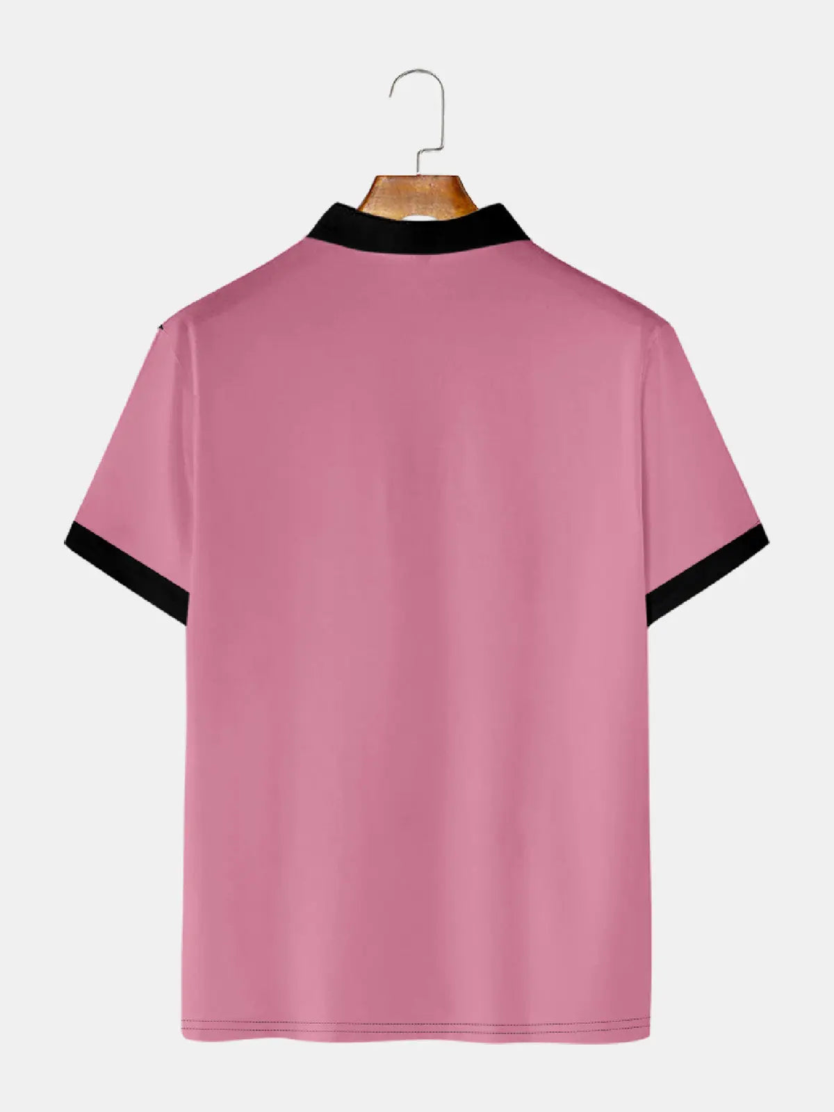 Men's Classic Customizable Bowling Style Short Sleeve Polo Shirt Eleven Oasis