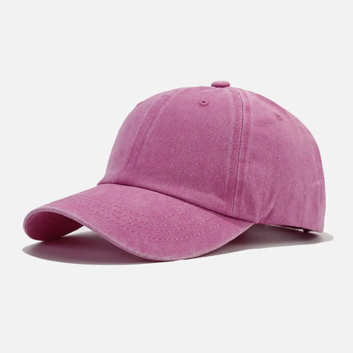 Washed Cotton Adjustable Baseball Cap ElevenOasis