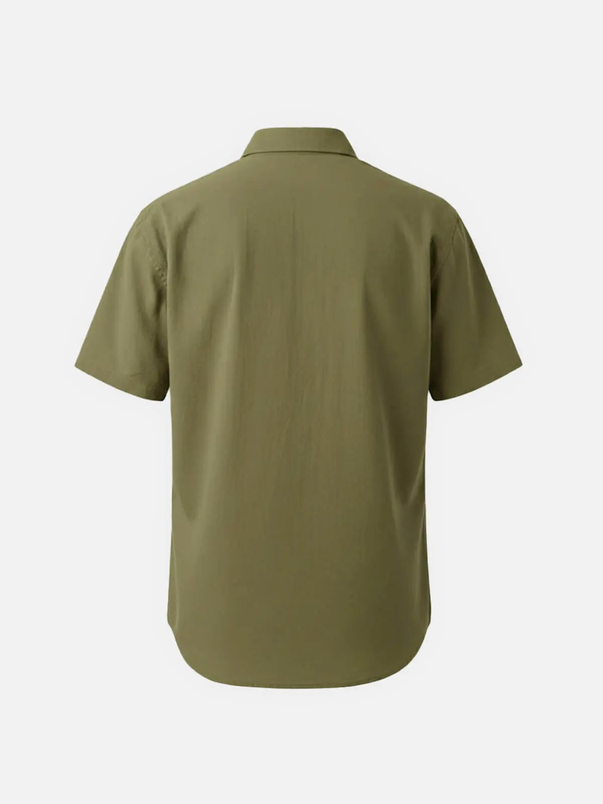 Men's Everyday Linen-Blend Short Sleeve Shirt Eleven Oasis