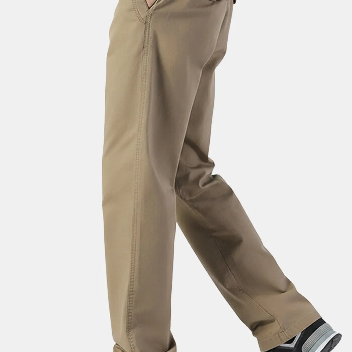 Men's Cotton Elastic Waist Chino Pants ElevenOasis