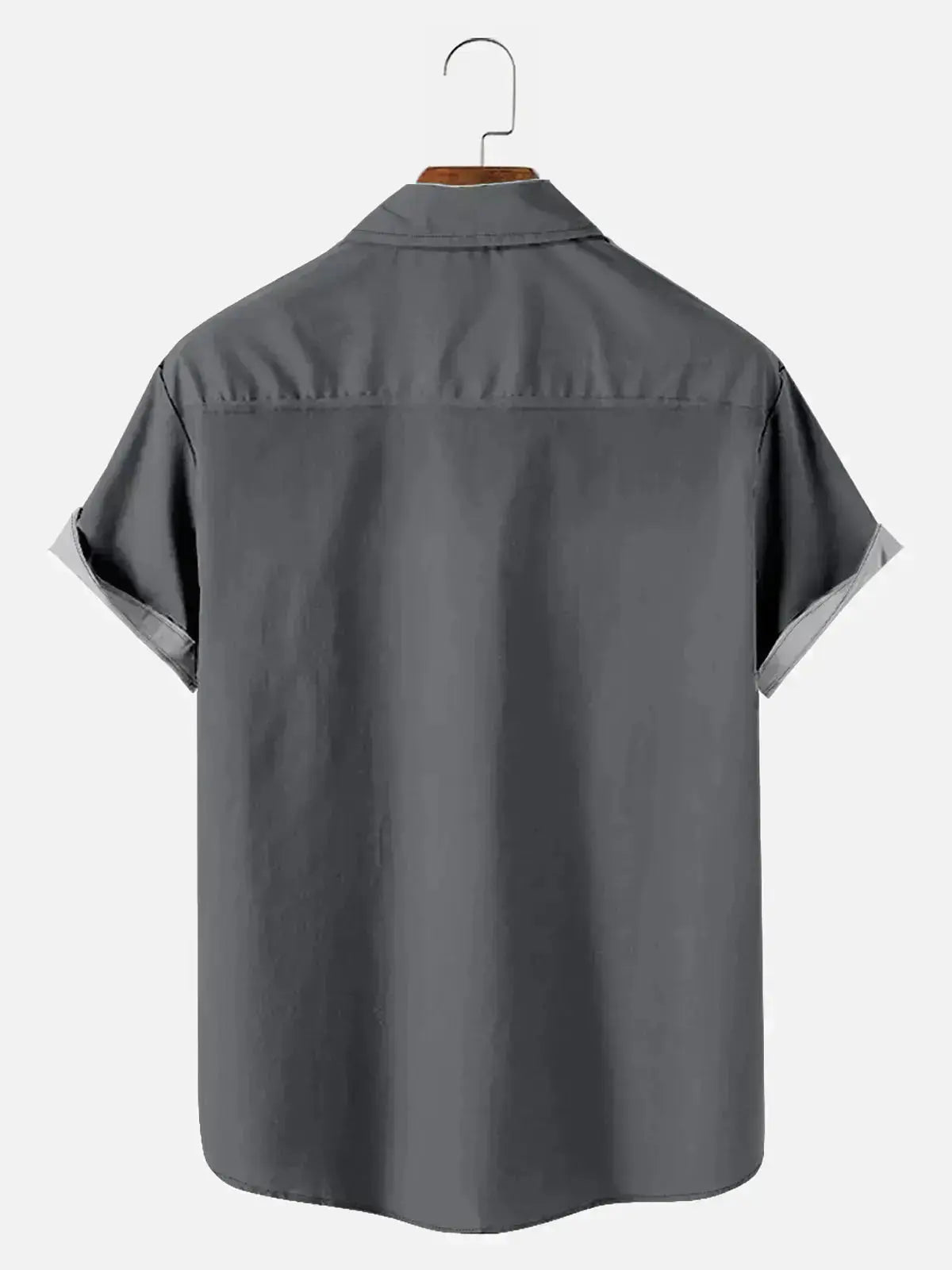 Men's Hot Rod Car Stripe Short Sleeve Shirt ElevenOasis