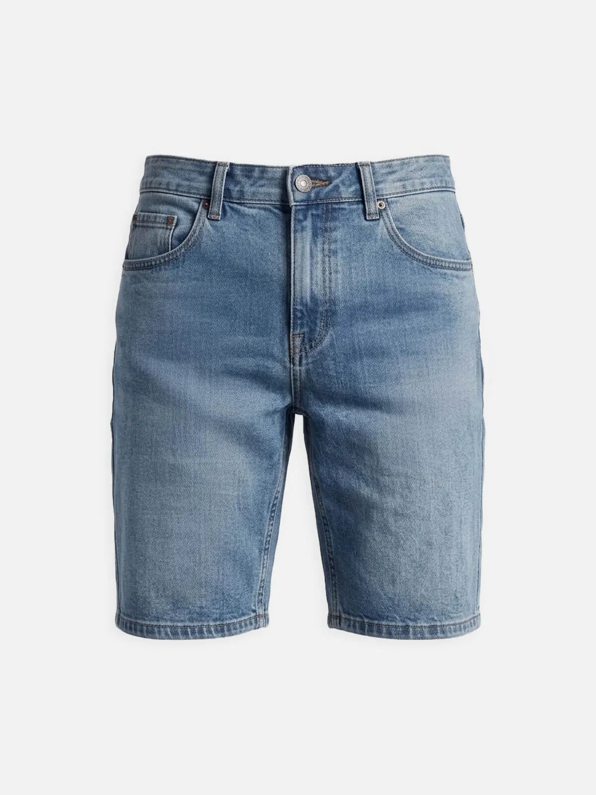 Men's Classic Denim Slim Fit Shorts ElevenOasis