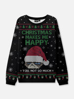 You, Not So Much Grumpy Cat Funny Ugly Christmas Sweater Eleven Oasis