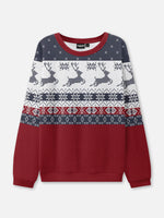 Reindeer Fair Isle Classic Christmas Sweater Eleven Oasis