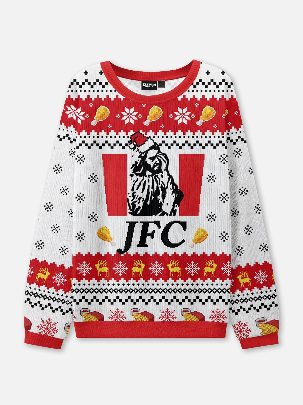 JFC Ugly Christmas Sweater Eleven Oasis