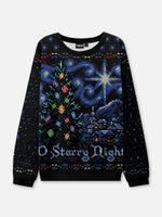 O Starry Night Ugly Christmas Sweater Eleven Oasis