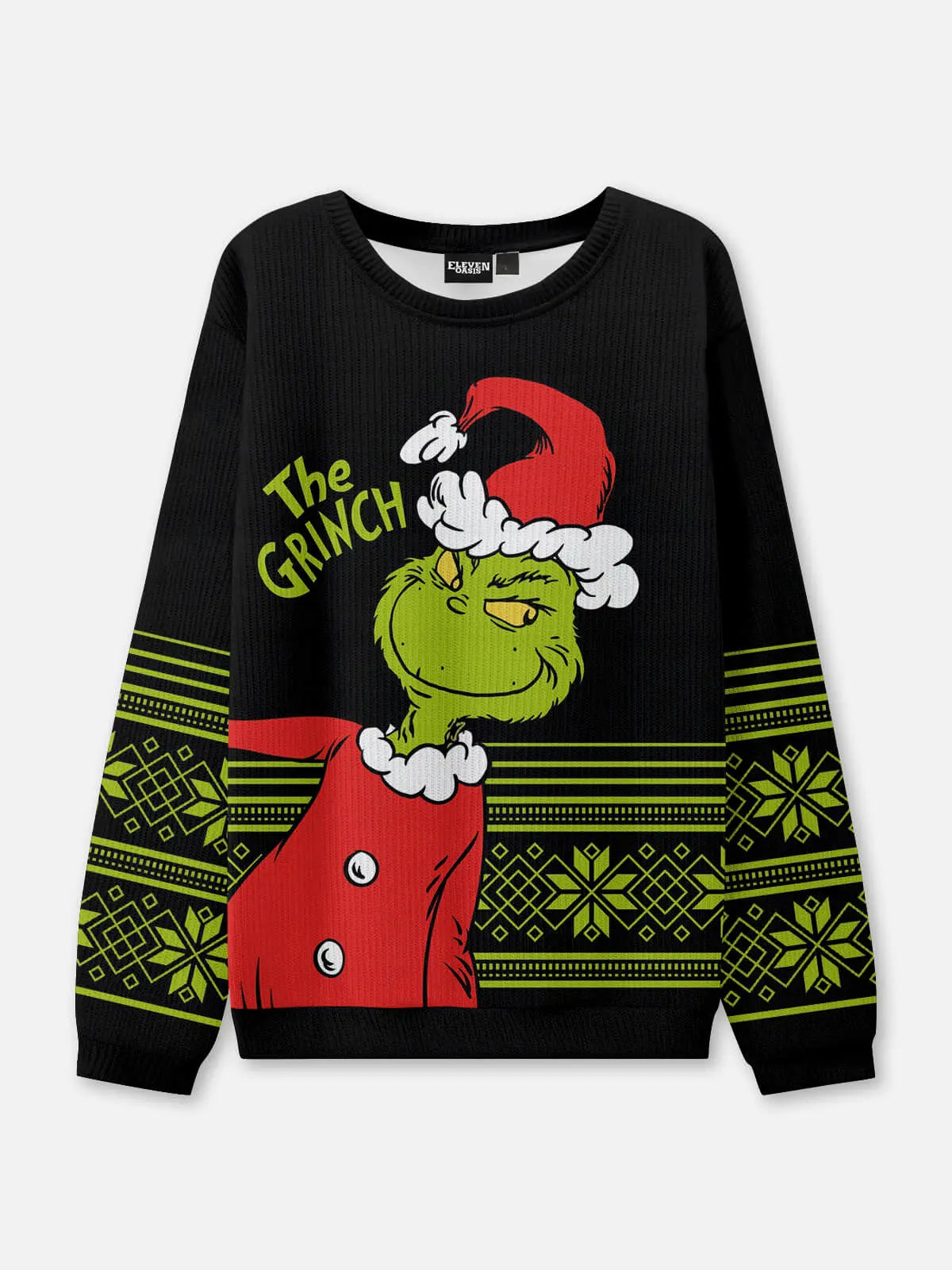 The Grinch Ugly Christmas Sweatshirt ElevenOasis