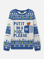 Put It in a Doc Ugly Christmas Sweater Eleven Oasis