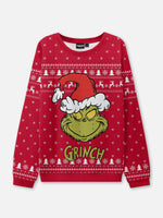 Classic Mischievous Grinch Ugly Christmas Sweater ElevenOasis
