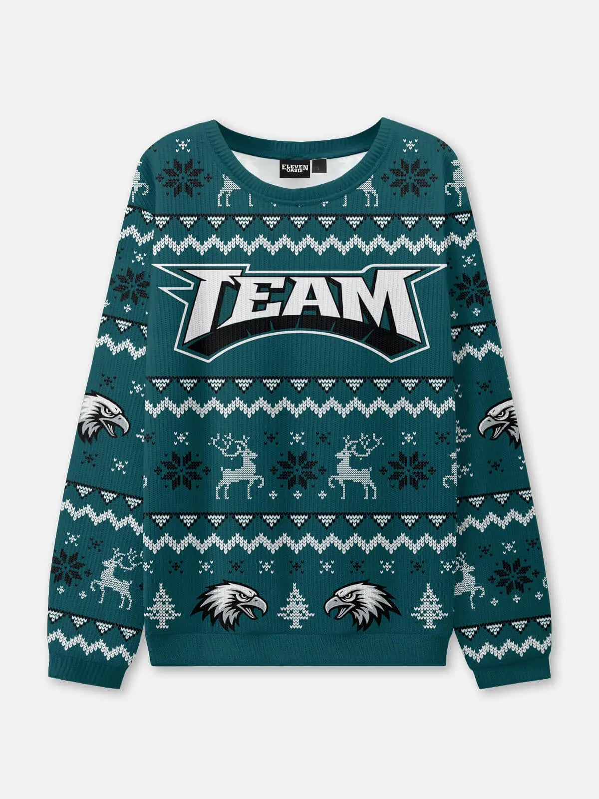 Custom Philadelphia Football Sweatshirt Eleven Oasis