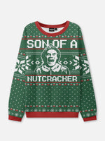 Ugly Christmas Sweater Son of a Nutcracker Sweatshirt ElevenOasis