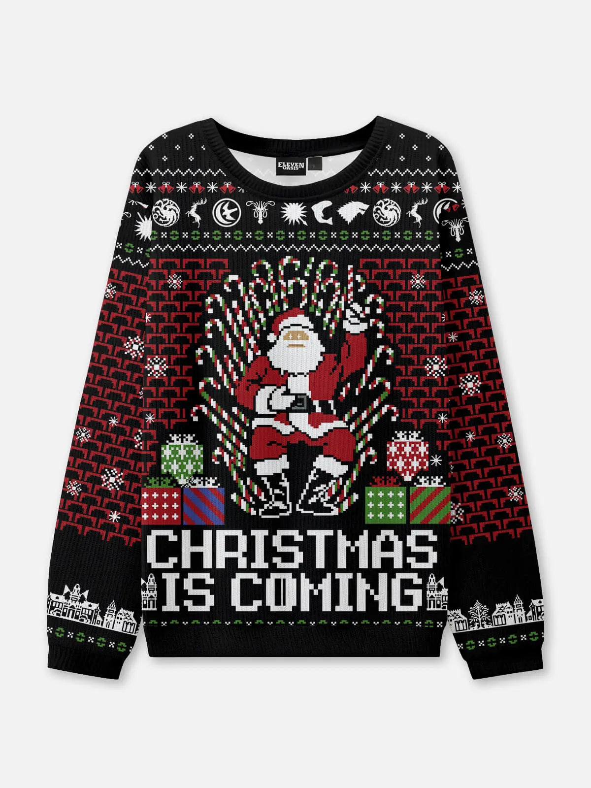 Christmas Is Coming Ugly Christmas Sweatshirt ElevenOasis