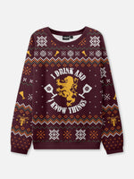 Ugly Christmas Sweater I Drink and I Know Things Sweatshirt Eleven Oasis