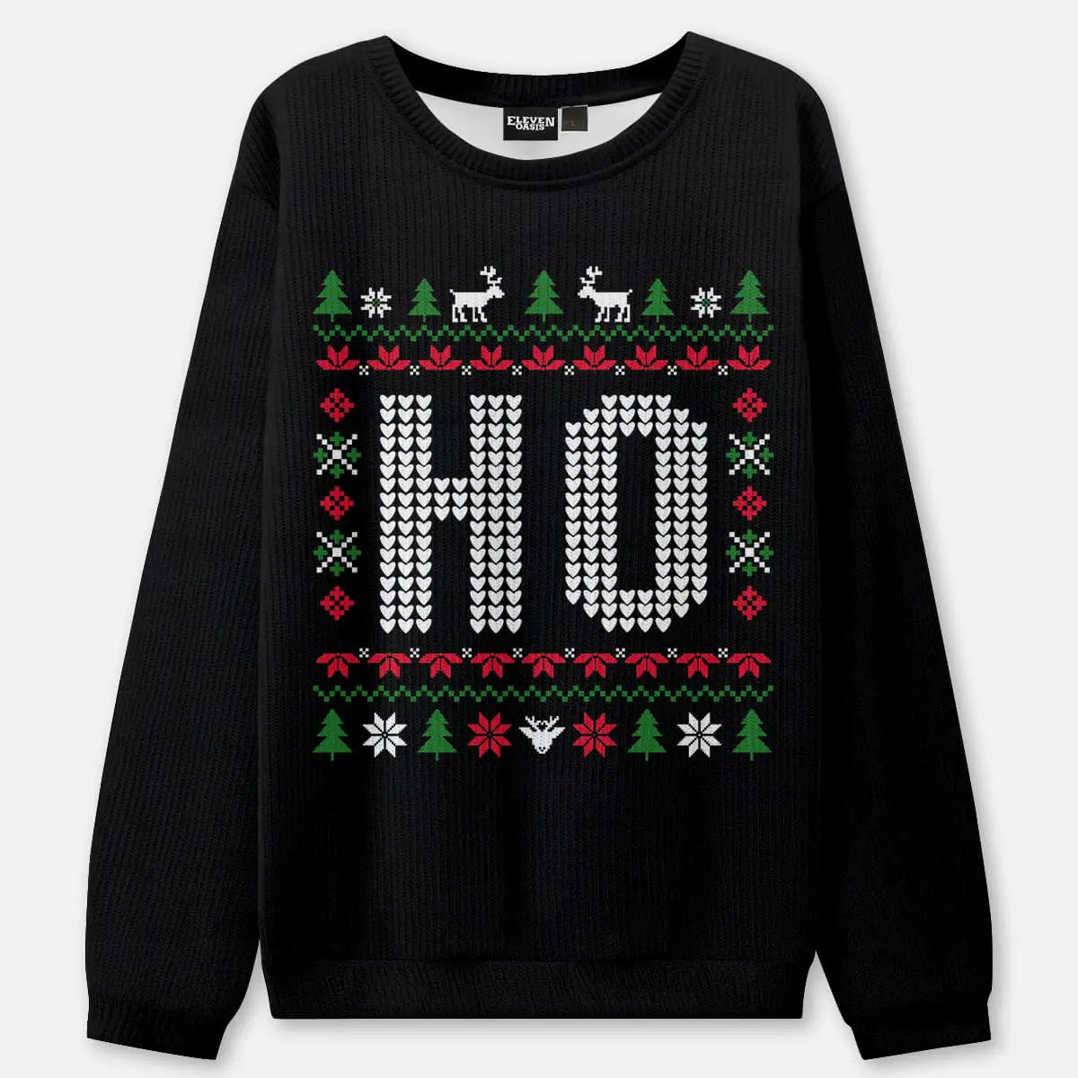HO / Where's My HO At? Christmas Sweatshirt(Sold Individually) ElevenOasis