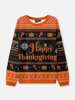 Happy Thanksgiving Ugly Sweater Eleven Oasis