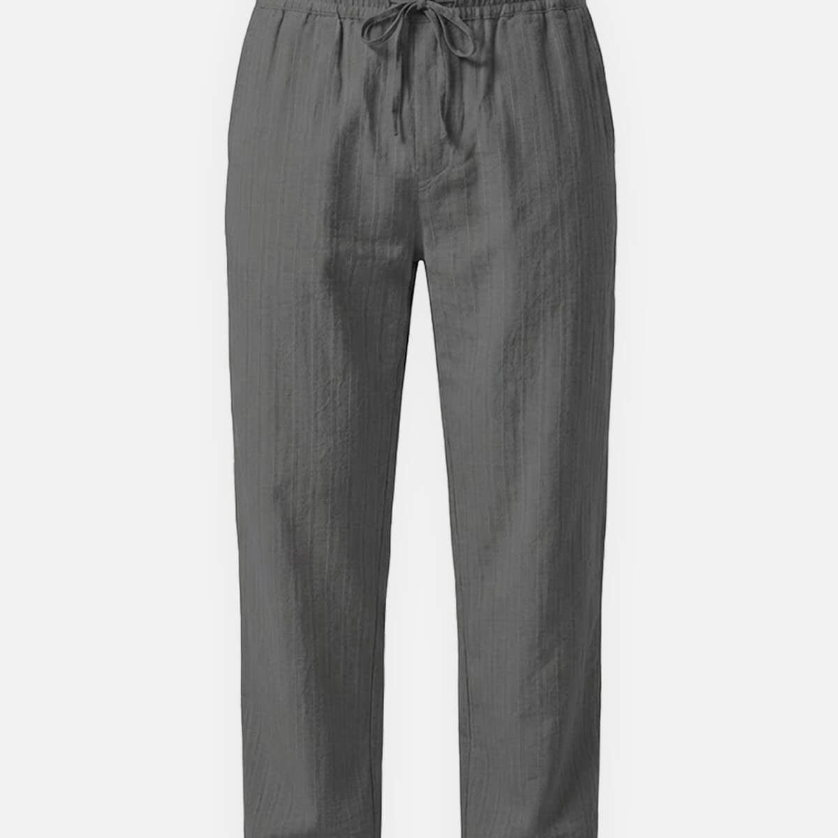 Men's Casual Drawstring Full Length Pants ElevenOasis