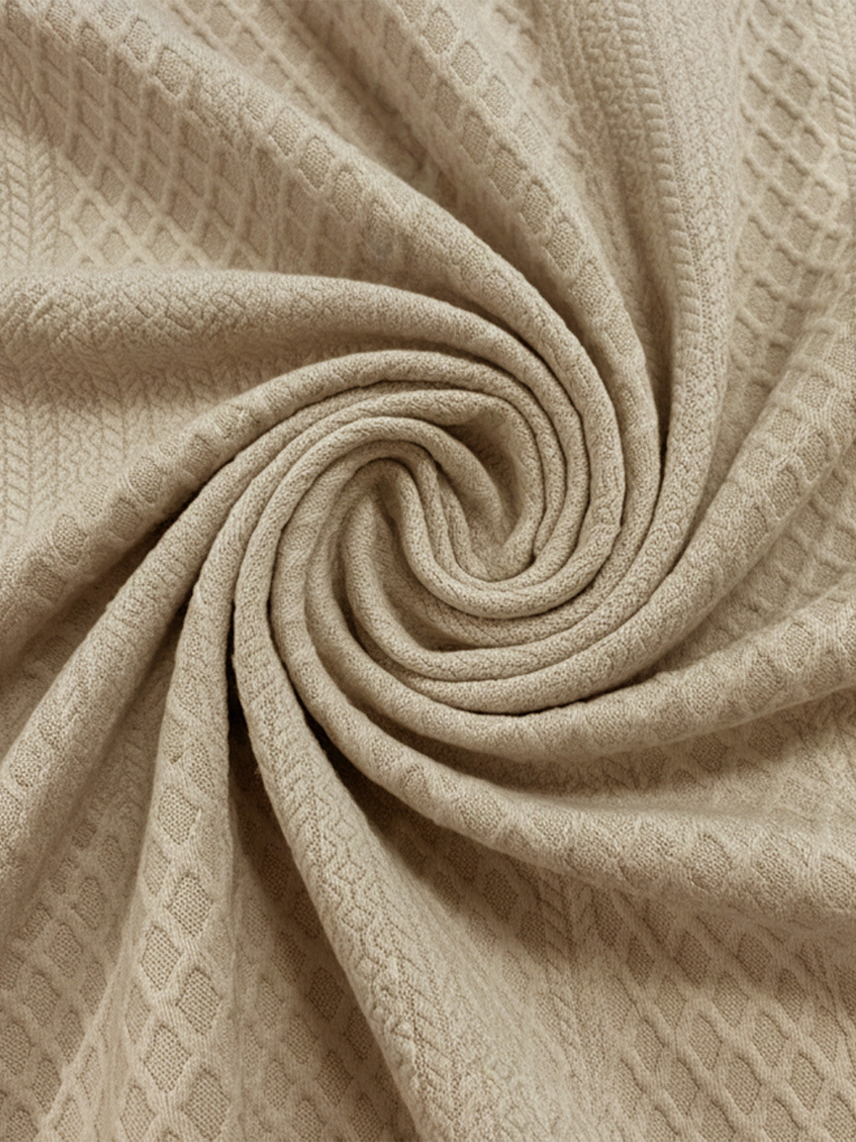 Men's Cable Knit Quarter Button Pullover Sweatshirt ElevenOasis