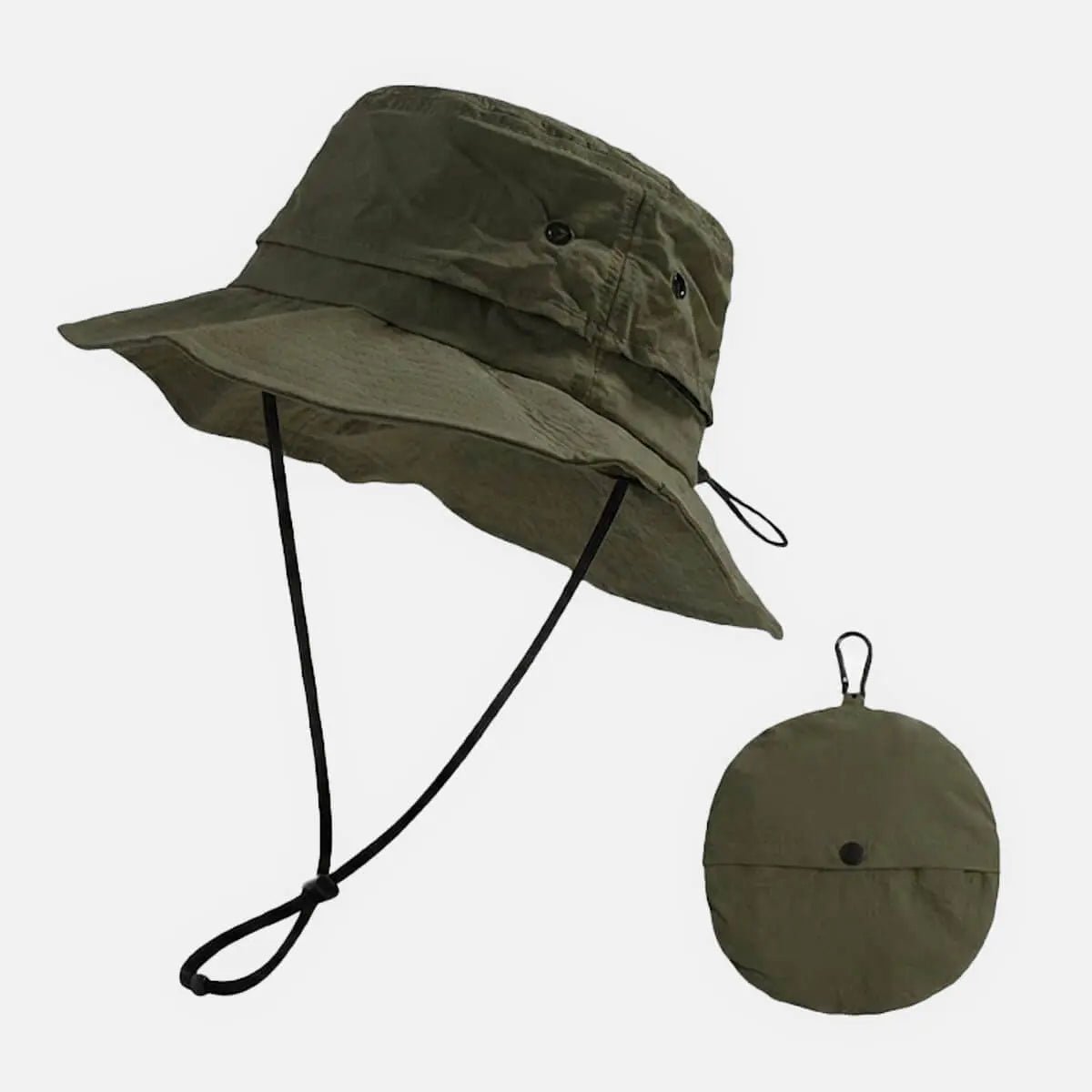 Men's Packable Outdoor Bucket Hat with Chin Strap Eleven Oasis