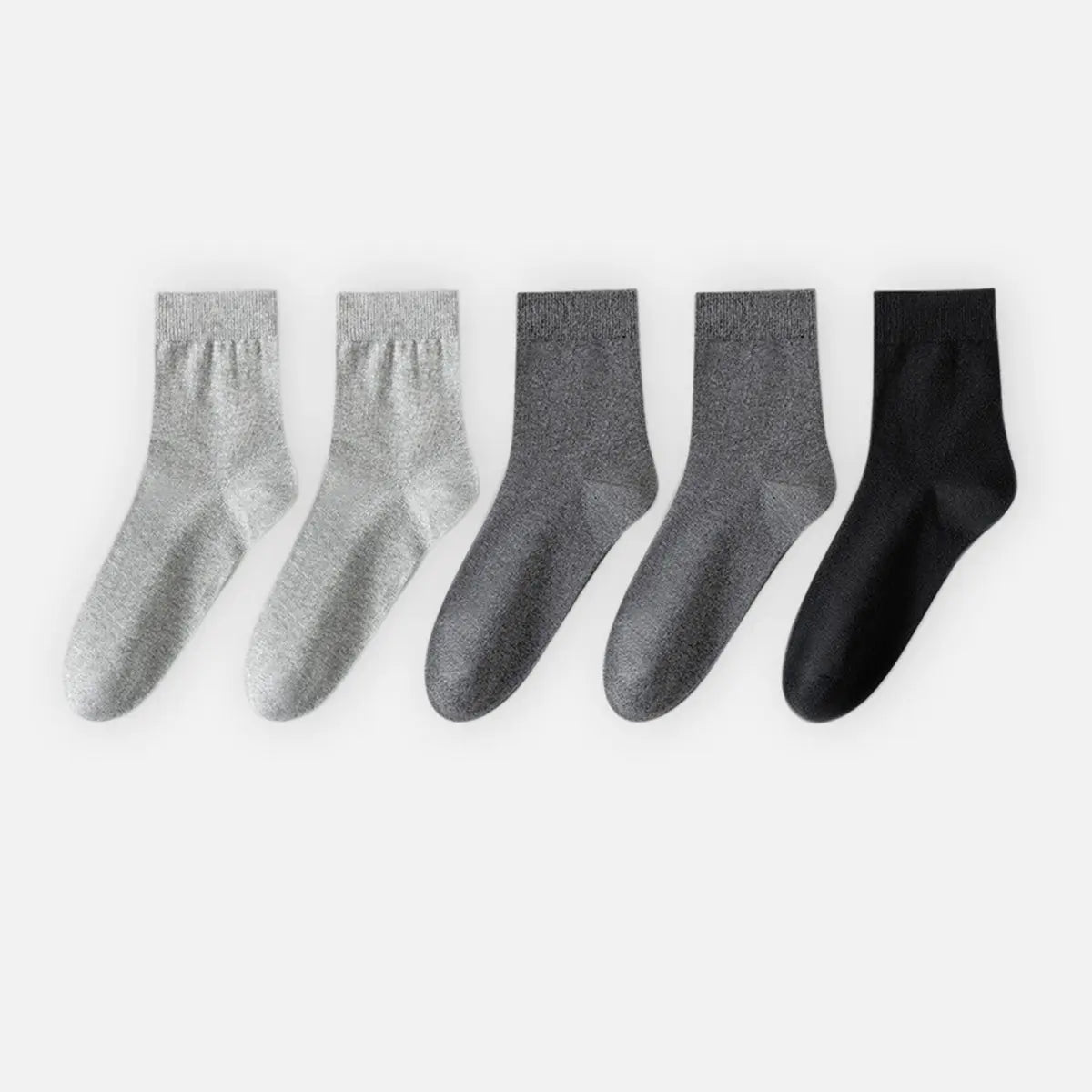 Men's Everyday Essential Crew Socks 5-Pack Eleven Oasis