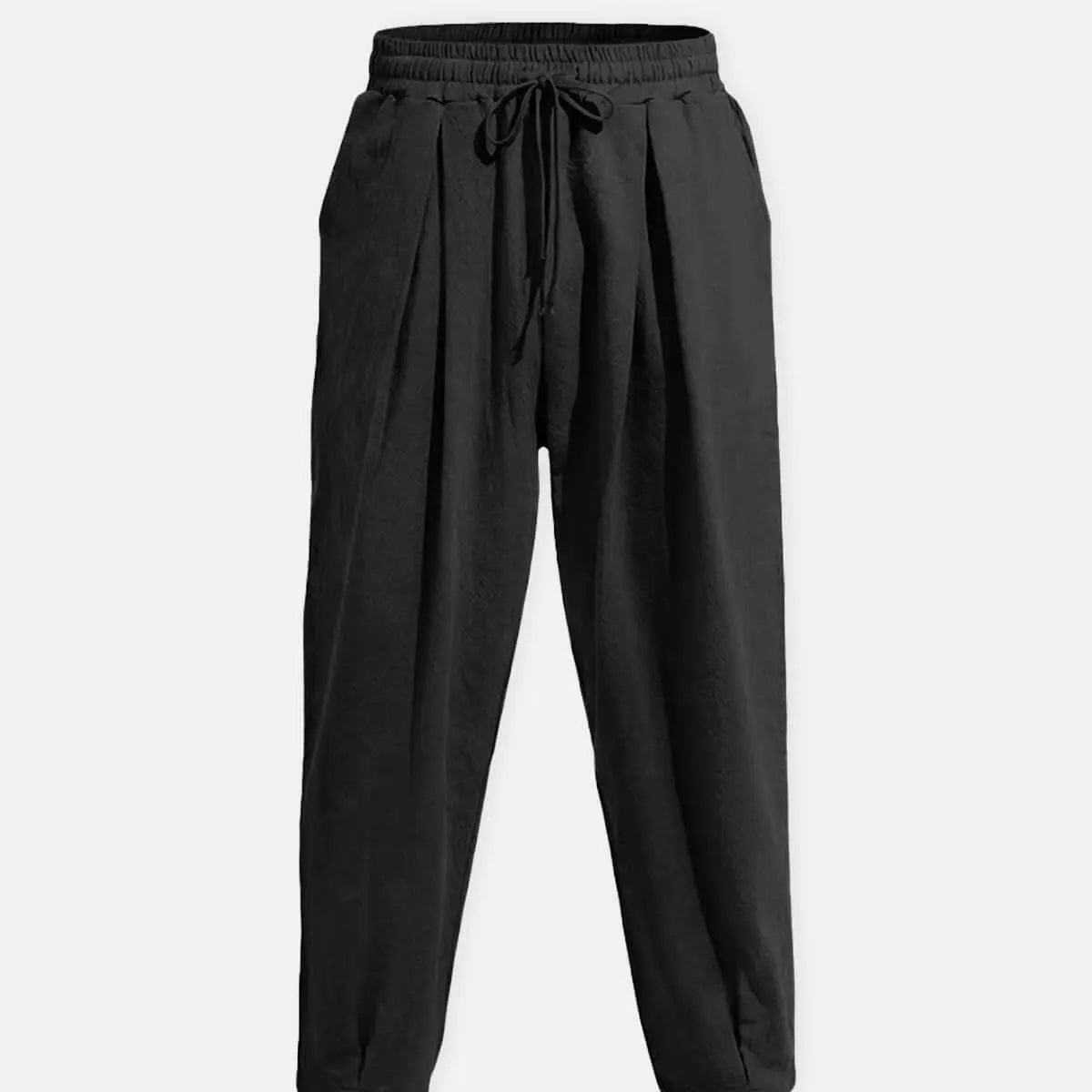 Men's Linen Blend Drawstring Pants Eleven Oasis