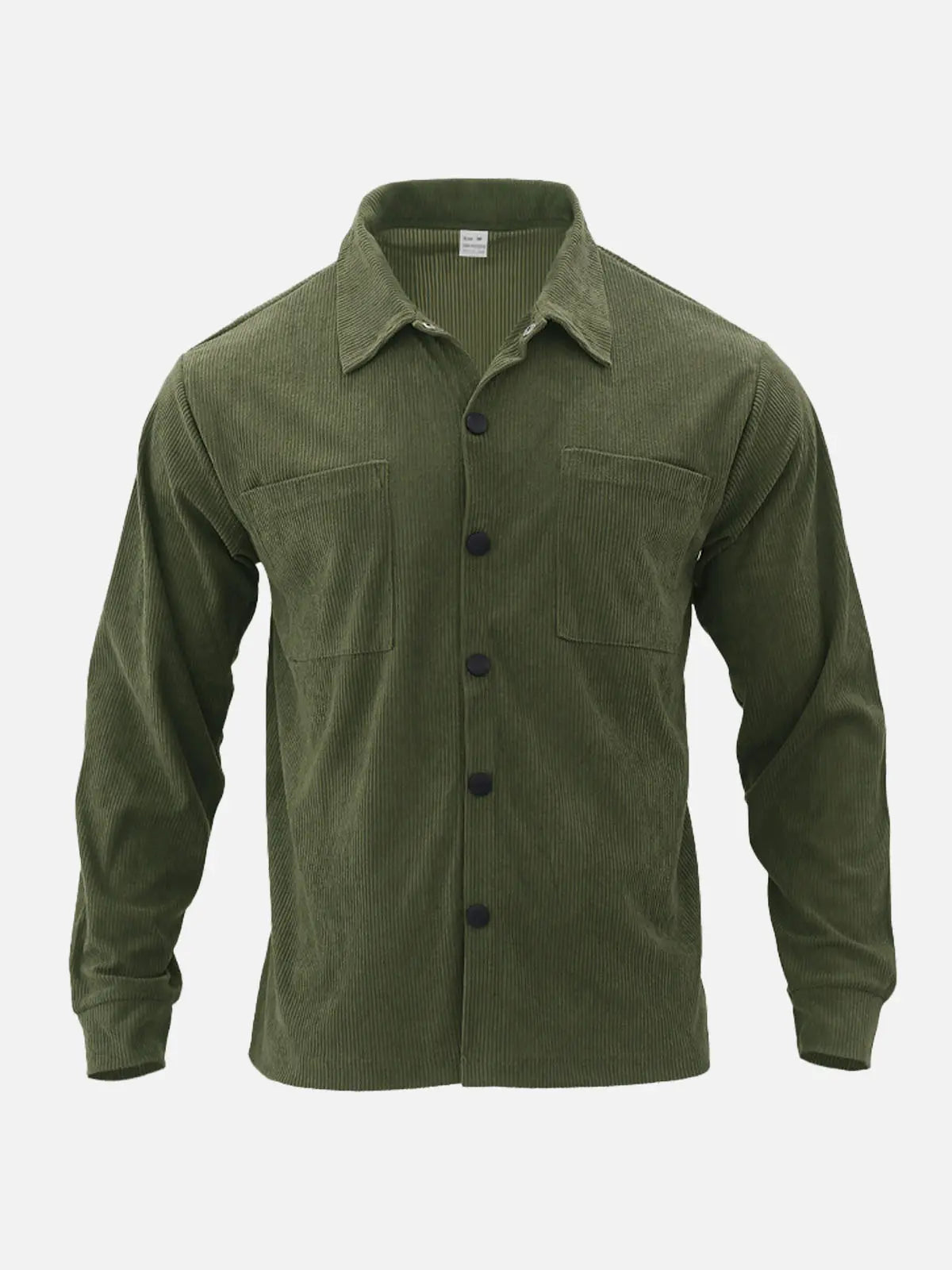 Men's Corduroy Utility Long Sleeve Shirt Eleven Oasis