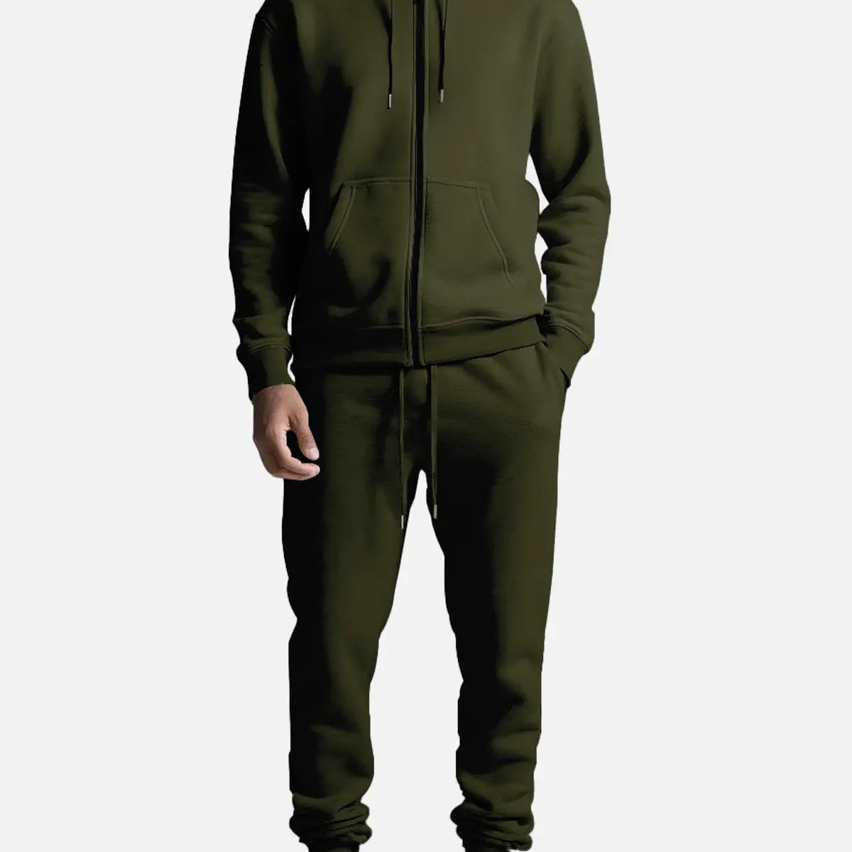 Men's Fleece Tracksuit Set ElevenOasis