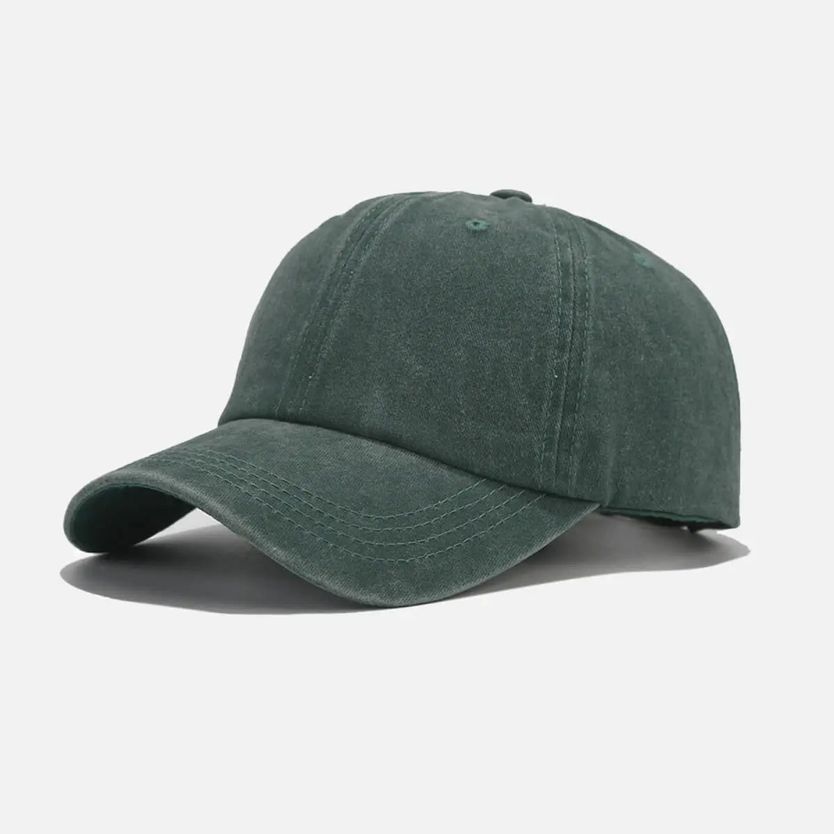 Washed Cotton Adjustable Baseball Cap ElevenOasis