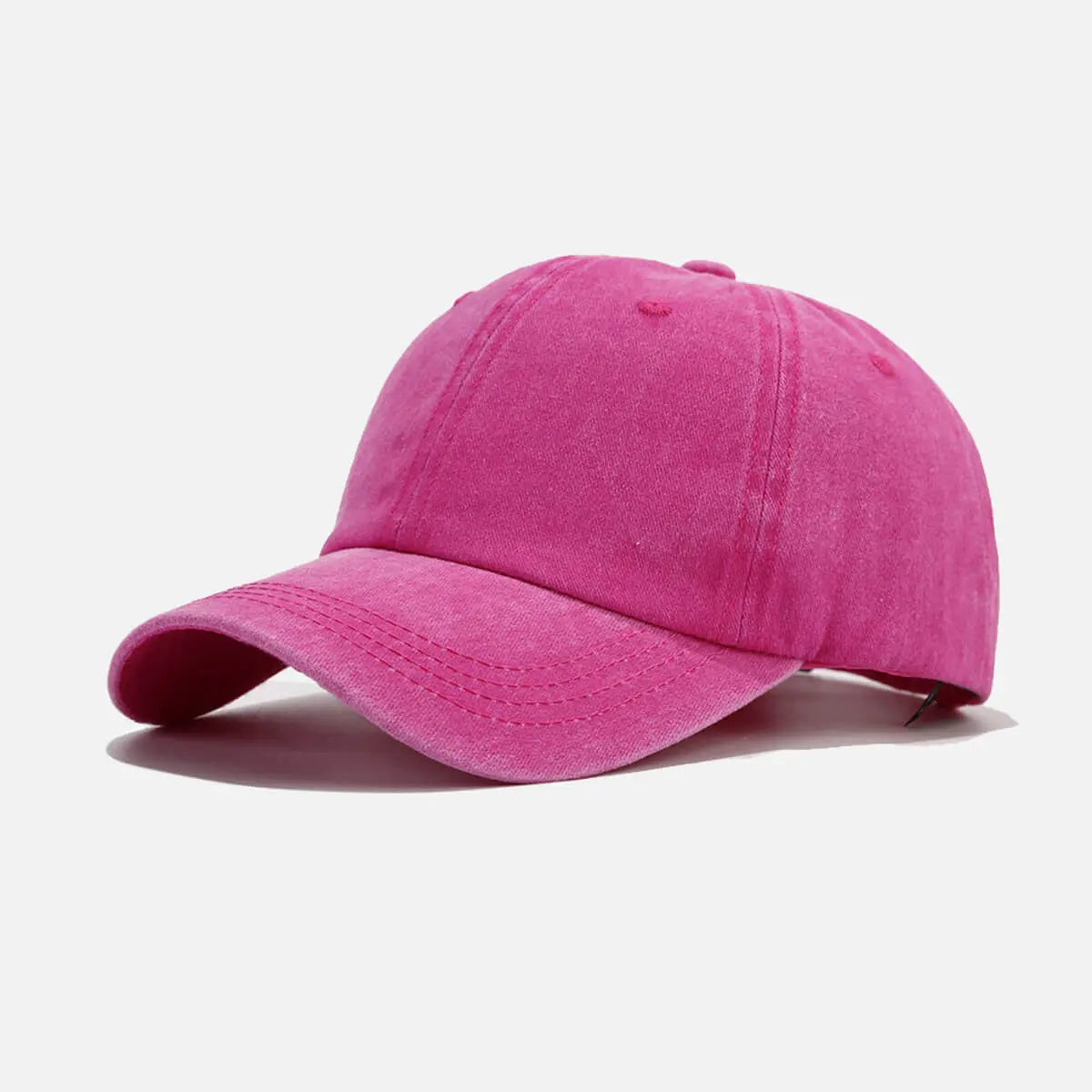 Washed Cotton Adjustable Baseball Cap ElevenOasis