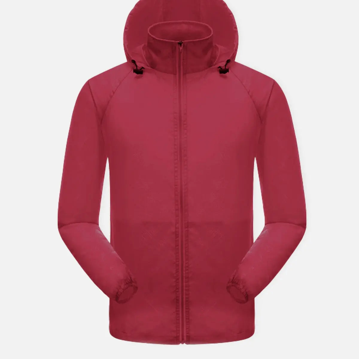 Men's Slim Fit Packable Hooded Outdoor Jacket Eleven Oasis
