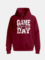 Game Day Football Graphic Hoodie Eleven Oasis