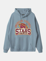 American Football Stars Dance Graphic Hoodie Eleven Oasis