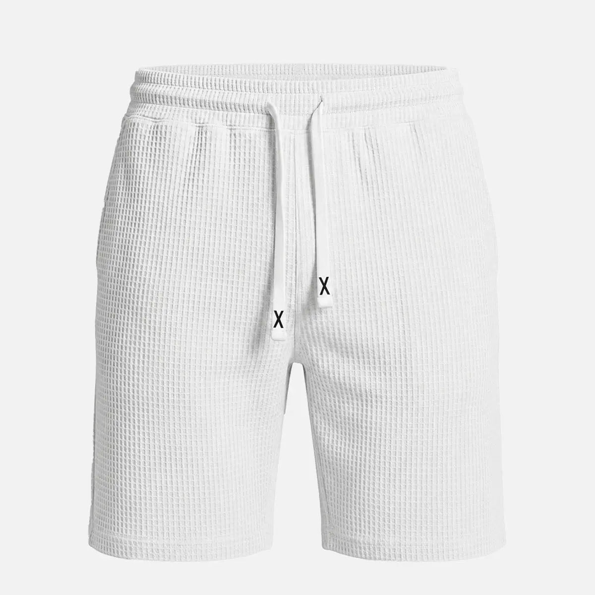 Men's Waffle Knit Drawstring Shorts Eleven Oasis
