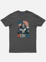 Sasquatch America Cotton T-Shirt Eleven Oasis