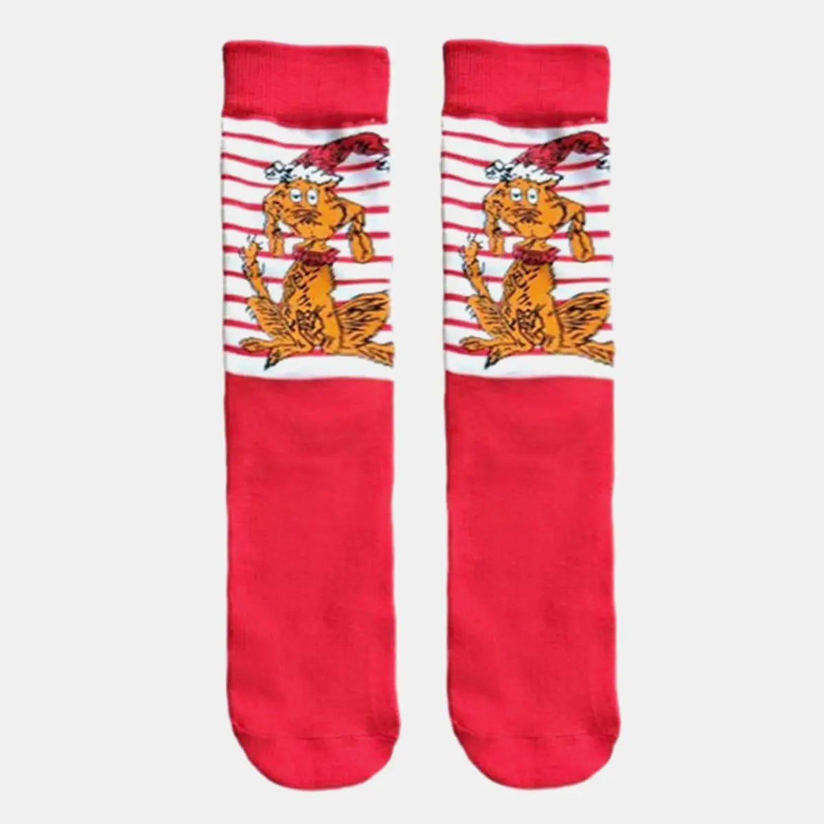 Grinch-Themed Christmas Novelty Socks ElevenOasis