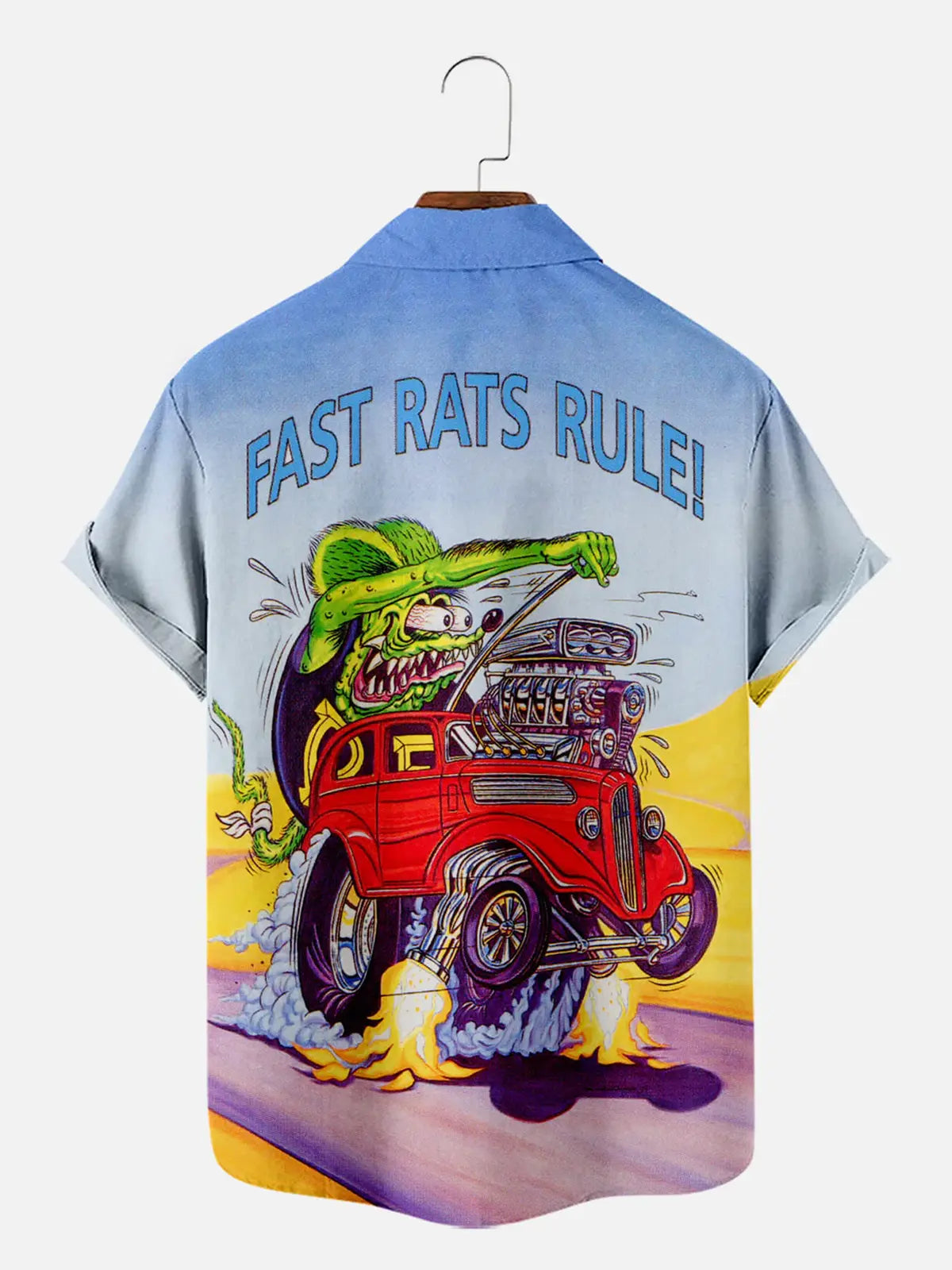 Vintage Car Short Sleeve Shirt Eleven Oasis