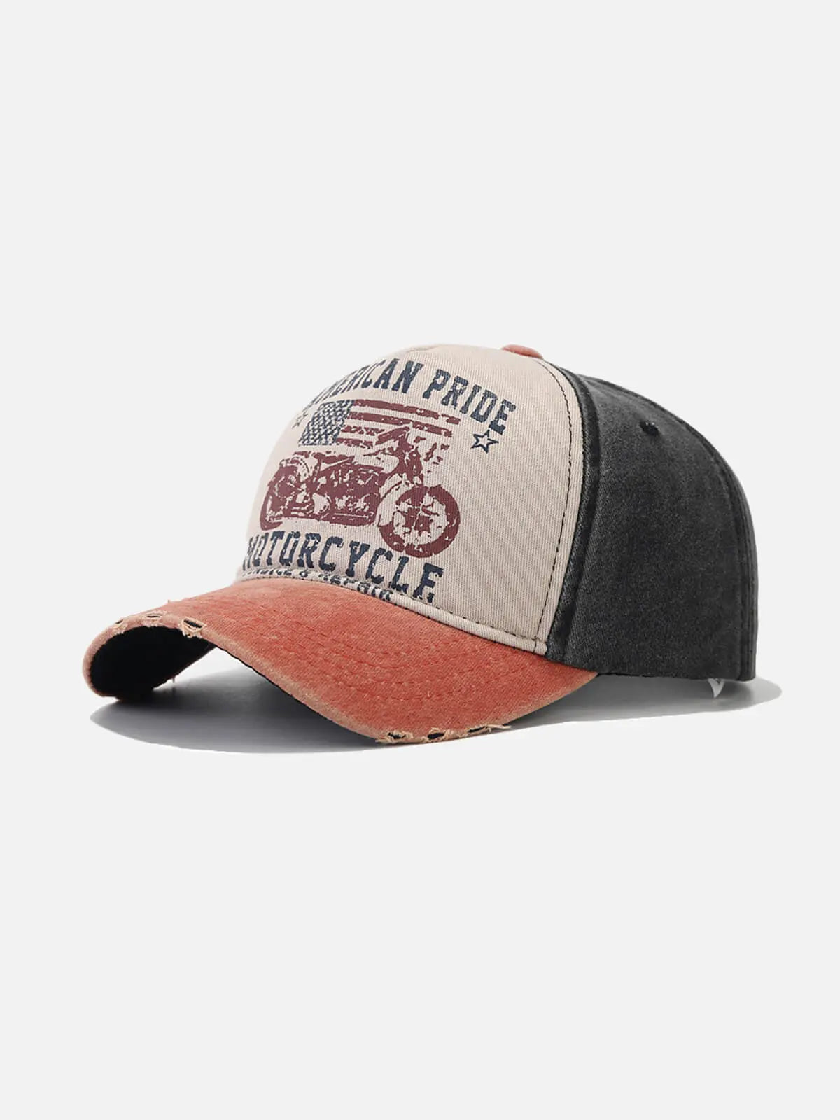 Vintage American Pride Motorcycle Baseball Cap Eleven Oasis