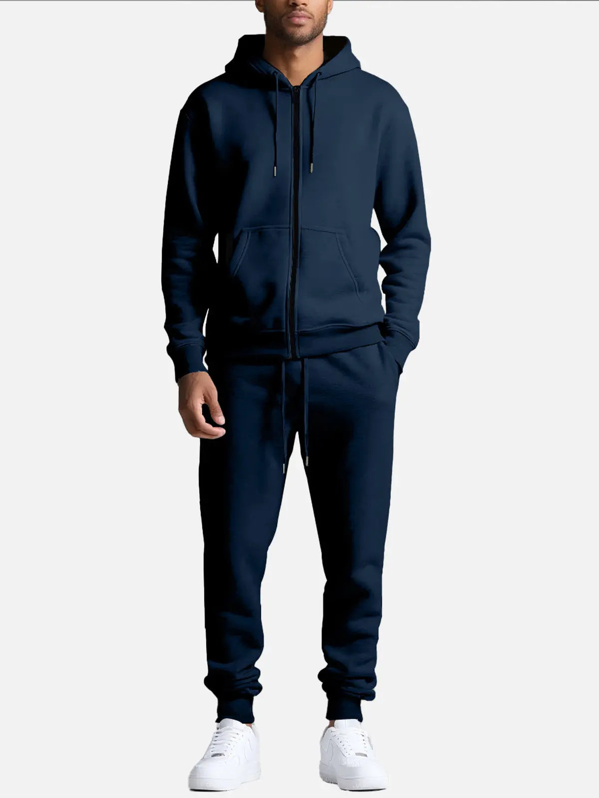 Men's Fleece Tracksuit Set ElevenOasis