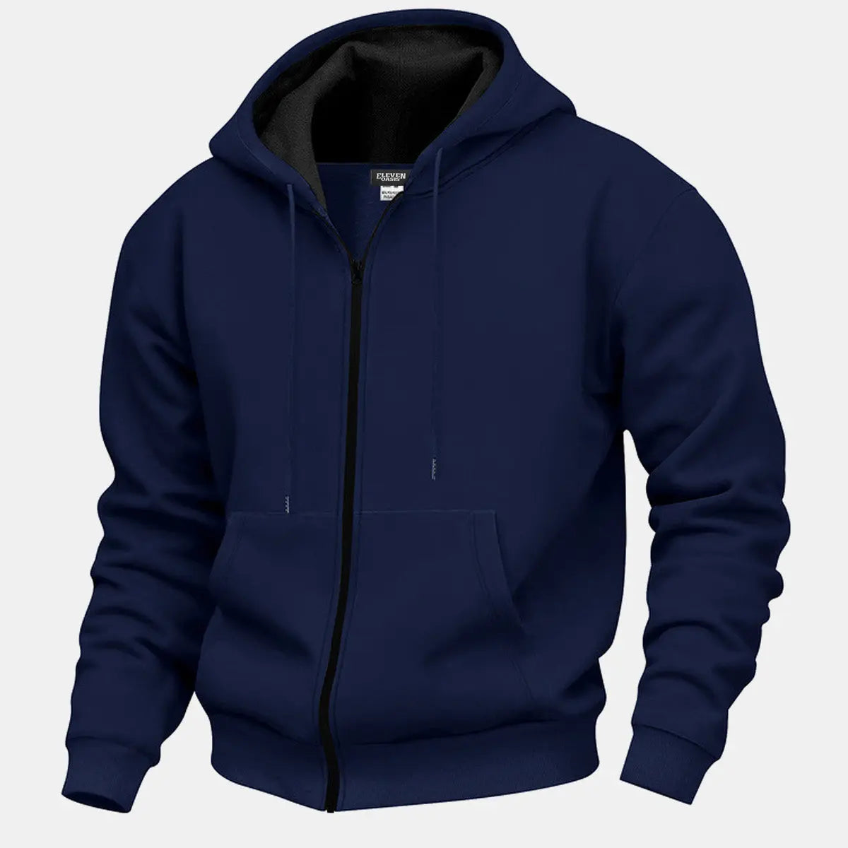 Men's Classic Everyday Zip-Up Hoodie ElevenOasis