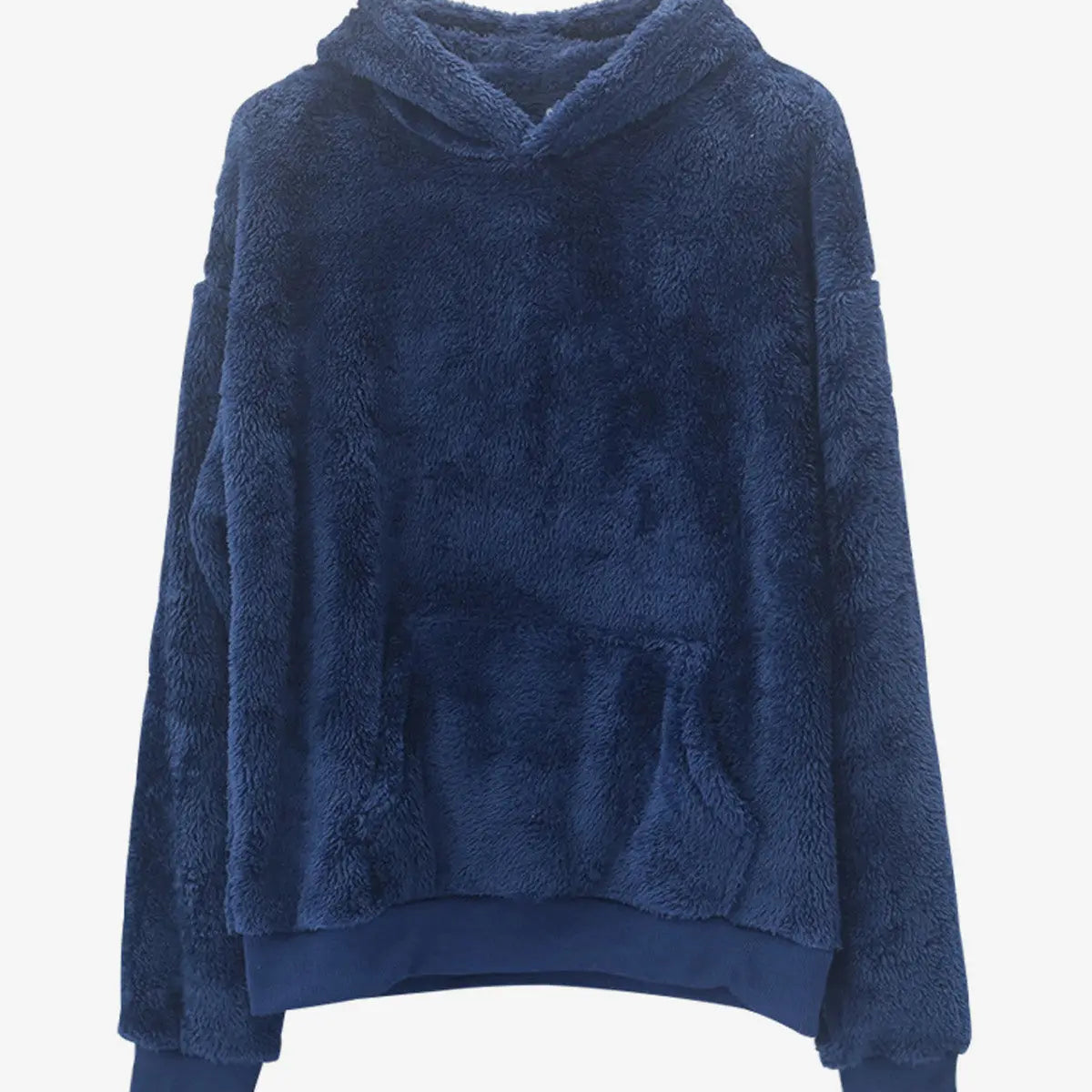 Men's Plush Sherpa Fleece Hoodie ElevenOasis