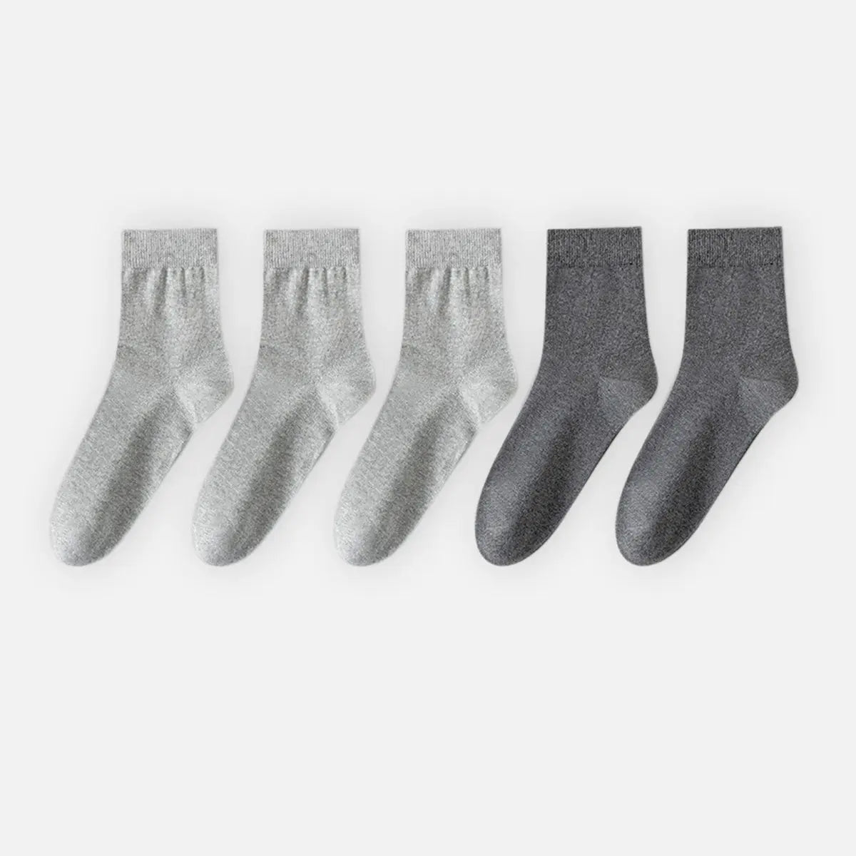 Men's Everyday Essential Crew Socks 5-Pack Eleven Oasis