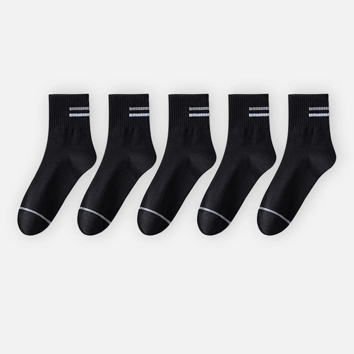Men's All-Season Crew Socks 5-Pack Eleven Oasis