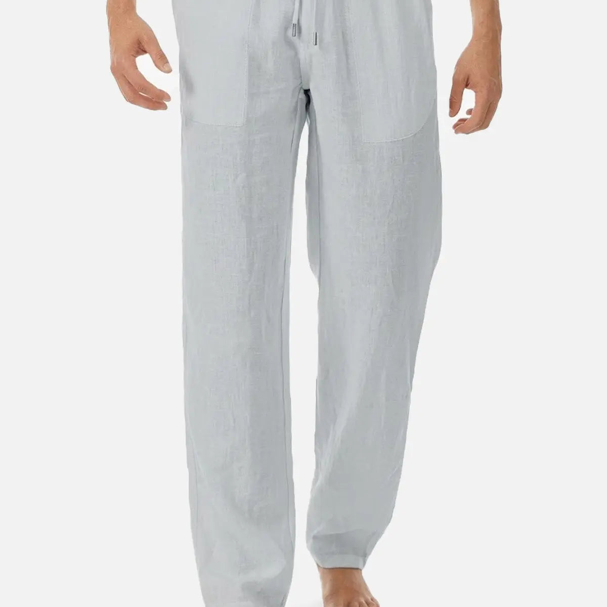 Men's Printed Solid Color Casual Long Pants ElevenOasis